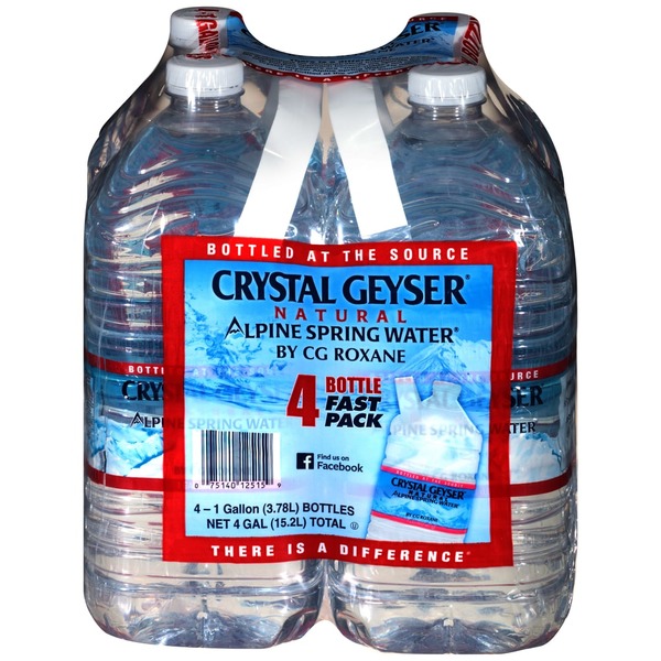 Crystal Geyser® Natural Alpine Spring Water (128 fl oz) from Bashas