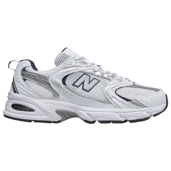 New Balance Women's 530 Casual Shoes - White with natural indigo, Size 9.5
