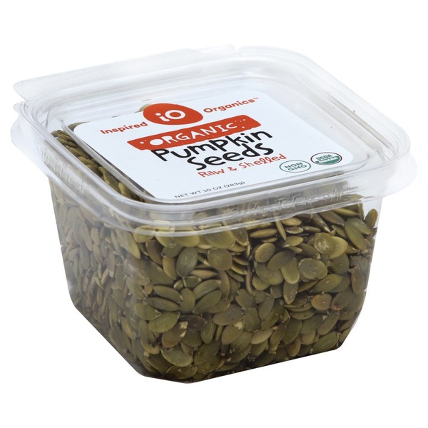 Inspired Organics Pumpkin Seeds, Organic, Raw & Shelled (10 oz) Instacart