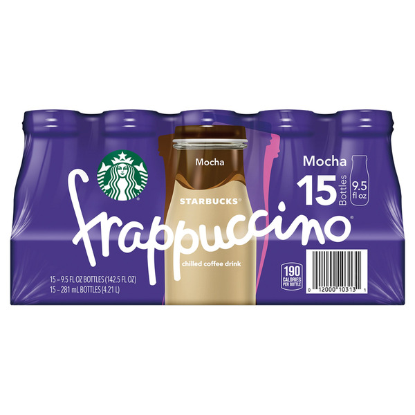 Mocha Frappuccino, 15 x 9.5 fl oz