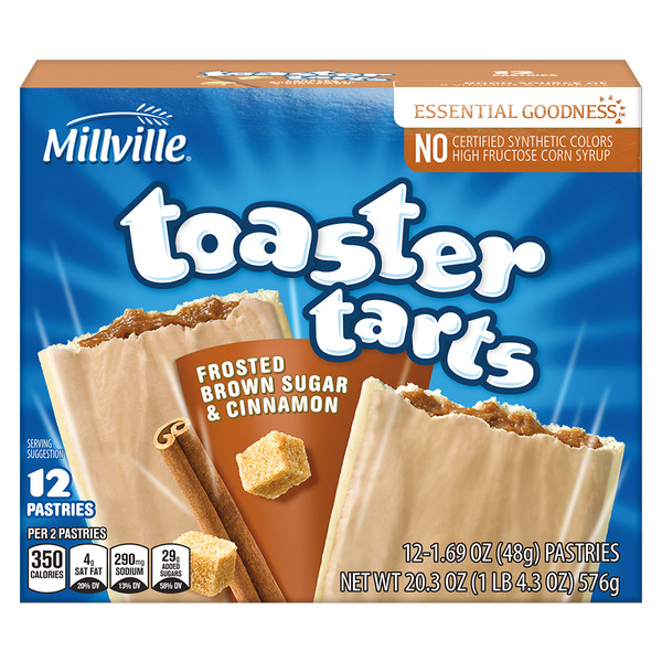 Millville Cinnamon Brown Sugar Toaster Tarts