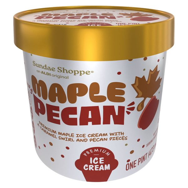 Sundae Shoppe Maple Pecan Ice Cream Same-Day Delivery or Pickup | ALDI