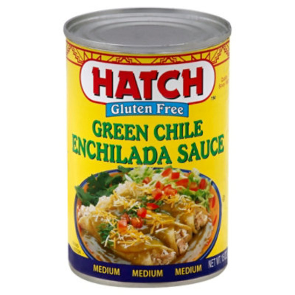 HATCH Enchilada Sauce, Green Chile, Gluten Free, Medium