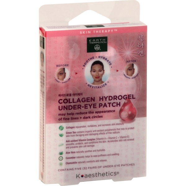 Earth Therapeutics UnderEye Patch, Collagen Hydrogel (5 each) Instacart