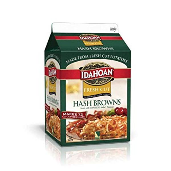Idahoan - Fresh Cut Hash Browns Potatoes - 6/2.45 lb