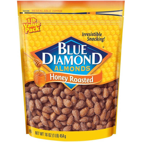 Blue Diamond Honey Roasted Almonds Same-Day Delivery or Pickup | Yoke's ...