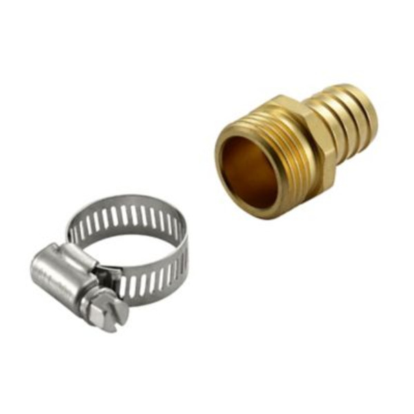 Ground Work 5/8 in. Male Hose Adapter