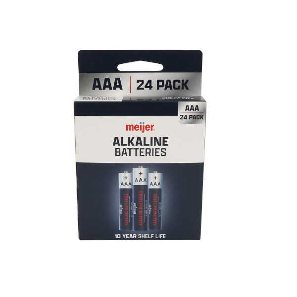 Meijer AAA Batteries