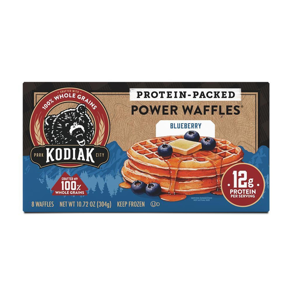 Kodiak Power Waffles, Blueberry
