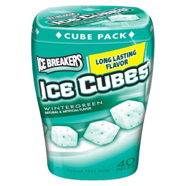 Ice Breakers - Wintergreen Ice Cubes - 3.24 oz