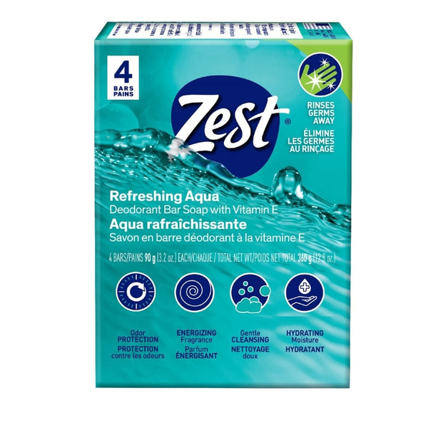 Zest Bars, Refreshing Aqua Same-Day Delivery | Family Dollar