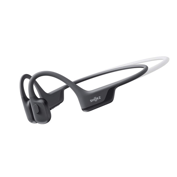 Shokz OpenRun Air 2 Mini Wireless Bone Conduction Open-Ear Bluetooth Sports Headphones - Black