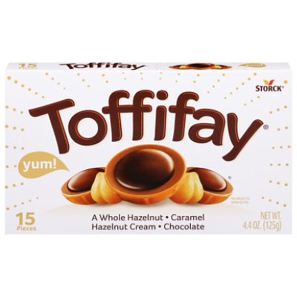 Toffifay Whole Hazelnut, Caramel, Hazelnut Cream, Chocolate Candy
