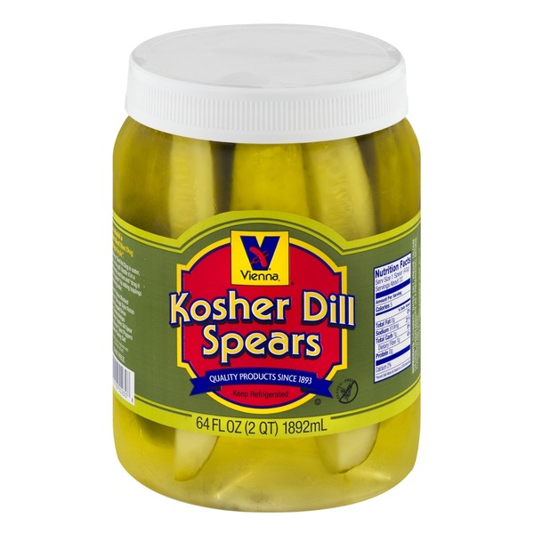 Vienna Kosher Dill Spears (64 fl oz) Instacart