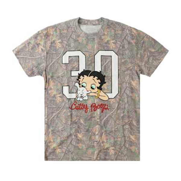 Betty Boop Camo Graphic Tee