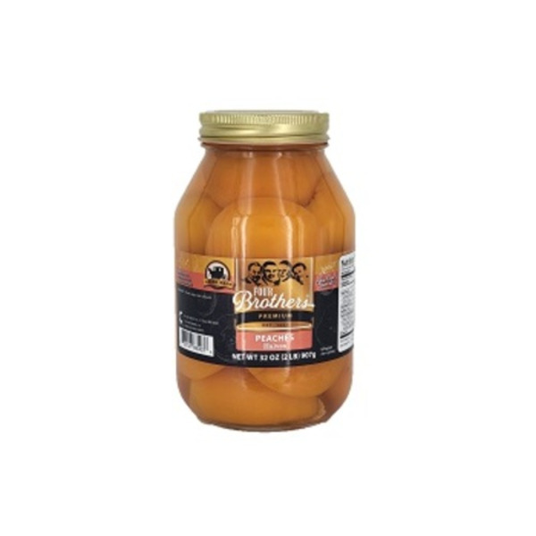Four Brother's Premium Peaches Halves Same-Day Delivery or