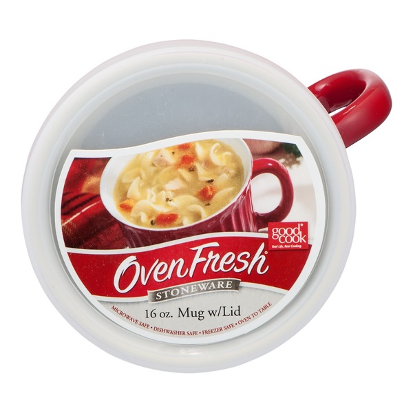 Good Cook Oven Fresh Good Cook Stoneware 16oz Mug w/Lid from Safeway ... Good Cook Oven Fresh Good Cook Stoneware 16oz Mug w/Lid from Safeway ...