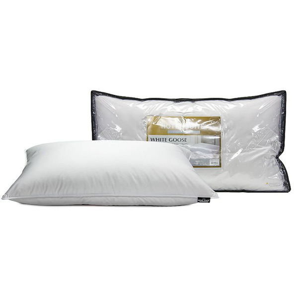 Hotel Suite Goose Pillow - White