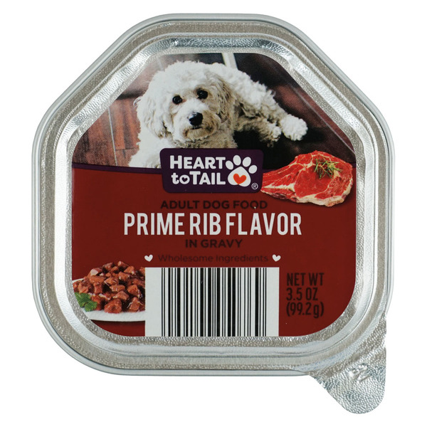 Heart To Tail Dog Entrees 3.5oz, Prime Rib Same-Day Delivery or