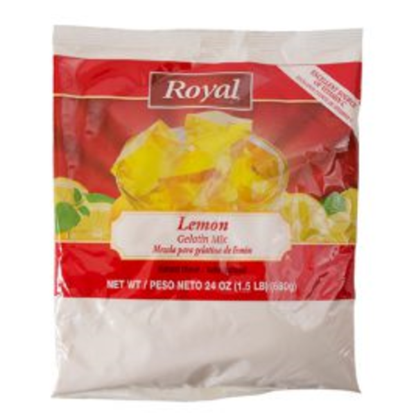 Royal - Lemon Gelatin Mix - 24 oz