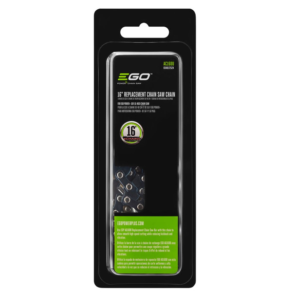 EGO 56 Link Replacement Chainsaw Chain For 16-in , 0.043-in Gauge , 3/8-in Pitch