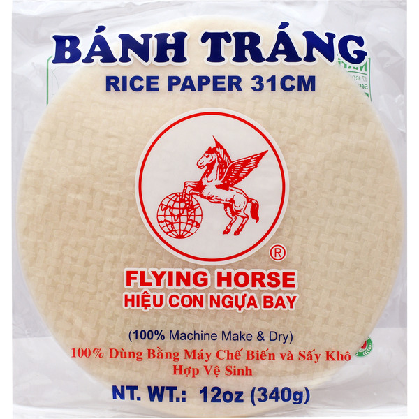 Frying Horse Rice Paper