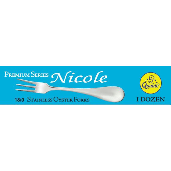 Qualite - Nicole Oyster Fork - Dozen