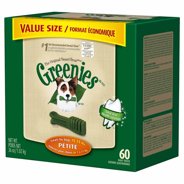 Greenies Original Teenie Dog Treats (36 oz) from Costco Instacart