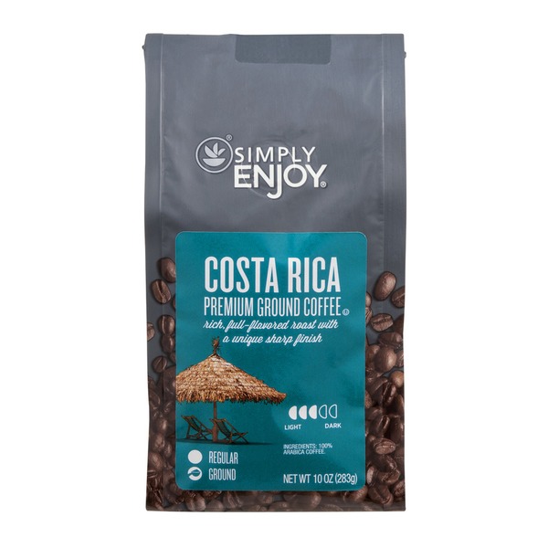 Simply Enjoy Premium Ground Coffee Costa Rica (10 oz) Instacart