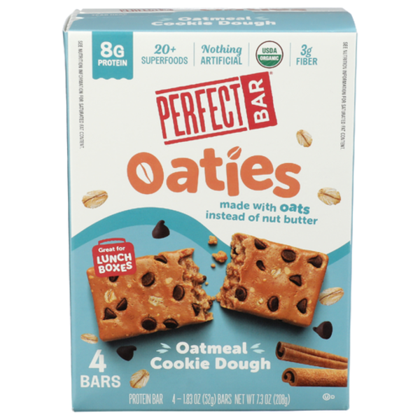 Perfect Bar Organic Oatmeal Cookie Dough Oaties Bars 4 Pack