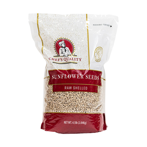 Chef's Quality - Raw Sunflower Seeds, Shelled - 4.50 lb