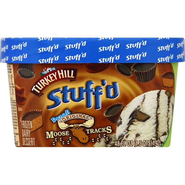 Turkey Hill Stuffd Moose Tracks Frozen Dairy Dessert (48 oz) Instacart