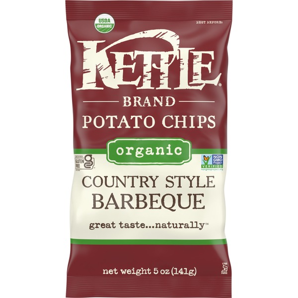 Kettle Brand Organic Country Style Barbeque Potato Chips
