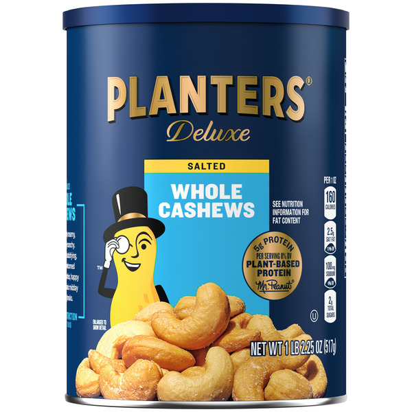 Planters Deluxe Whole Cashews