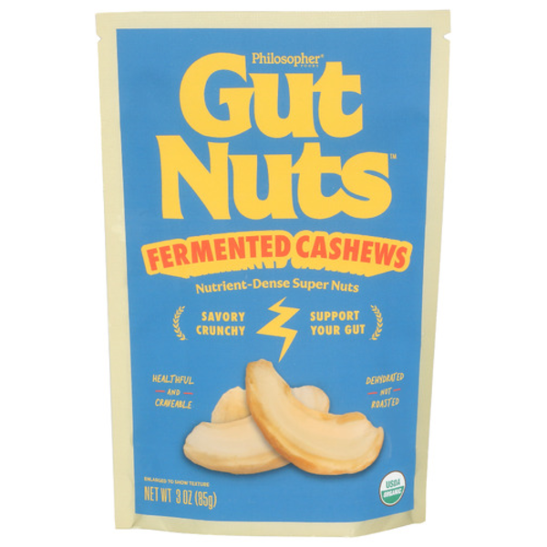 Philospher Foods Organic Gut Nuts Fermented Cashews