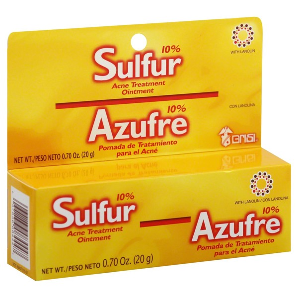 sulfur acne treatment