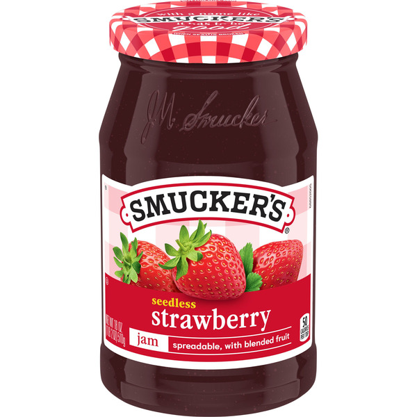 Smucker's Jam, Seedless, Strawberry