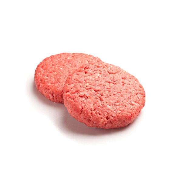 Jbs Beef Patties, 80%/20%, Ground