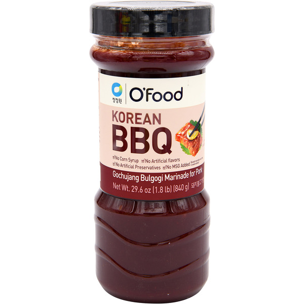 Chung Jung One Korean Barbecue Bulgogi Sauce & Marinade for Beef