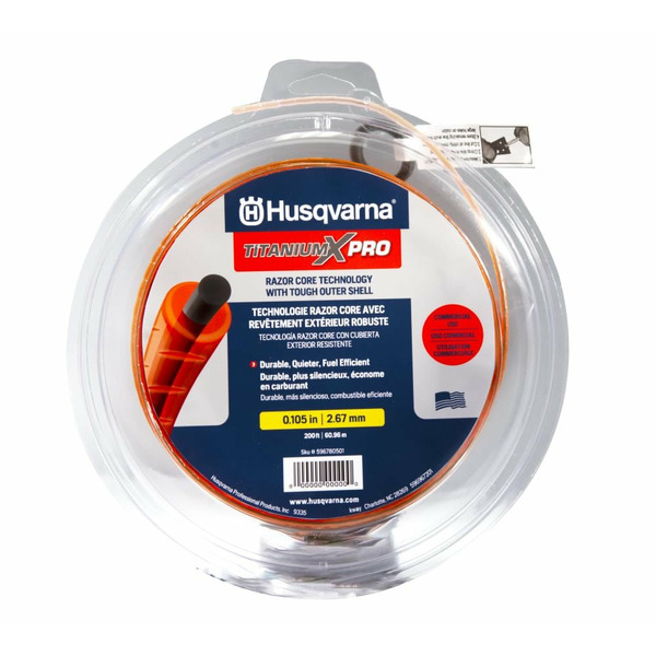 Husqvarna XP Force 0.105-in x 200-ft Bulk reel Trimmer Line