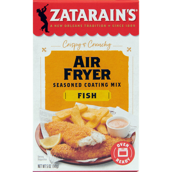 ZATARAIN'S Fish Air Fryer Seasoned Coating Same-Day Delivery