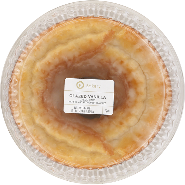 Publix Bakery Creme Cake, Glazed Vanilla (44 oz) Instacart