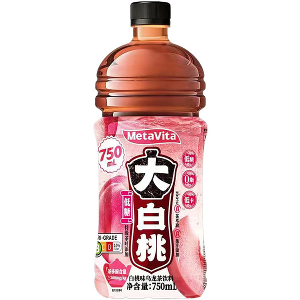 METAVITA Oolong White Peach Flavor Tea Drink