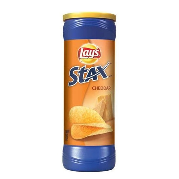Lay's - Cheddar Flavor Stax Chips - 17/5.5 oz