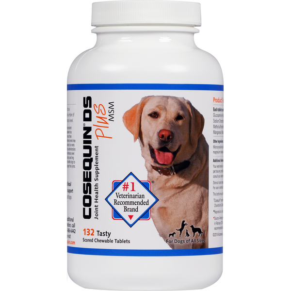 Cosequin Joint Health Supplement Plus MSM for Dogs of All Sizes (132 ct
