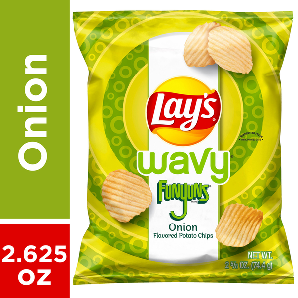 Lay's Funyuns Onion Flavor Potato Chips Same-Day Delivery or