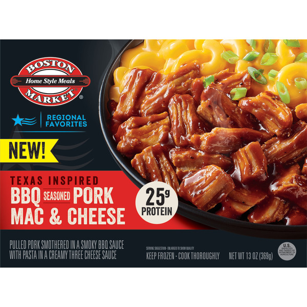 Boston Market Texas Inspired BBQ Pork Mac and Cheese