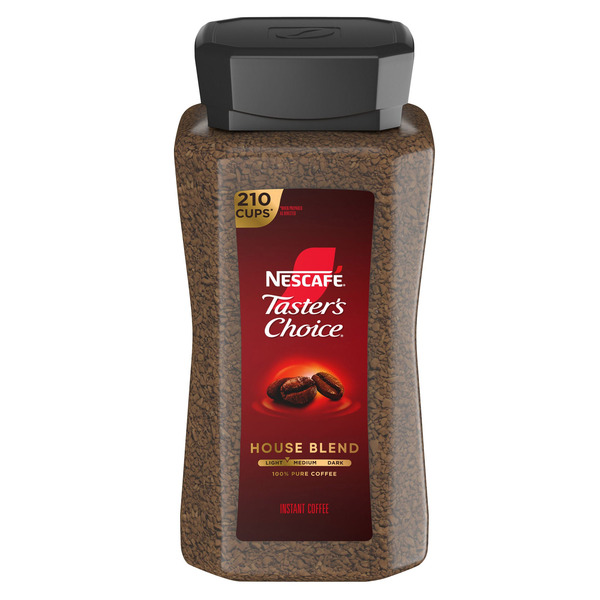 Nescafé Taster's Choice Instant Coffee, House Blend, 14 oz