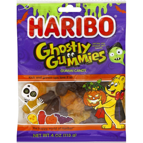 haribo ghostly gummies flavors