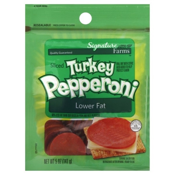 SIGNATURE SELECTS Pepperoni, Turkey, Sliced